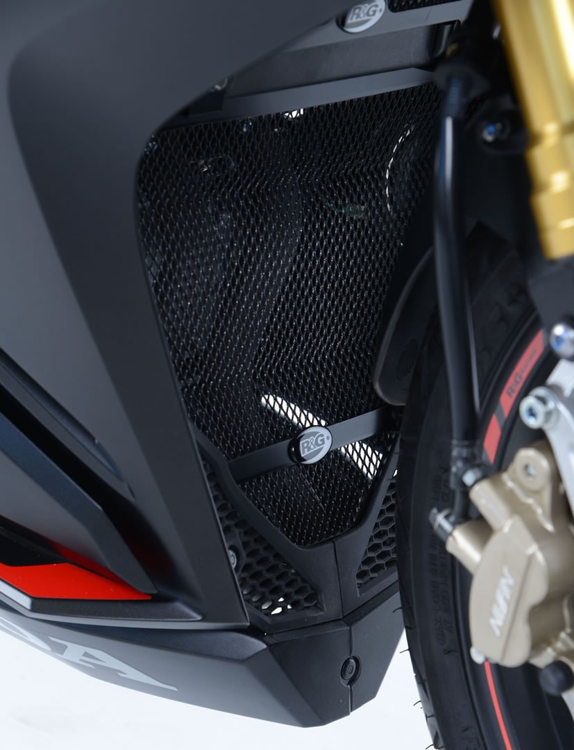 R&G Racing griglia protezione collettori in alluminio per HONDA CBR 250 RR 2017