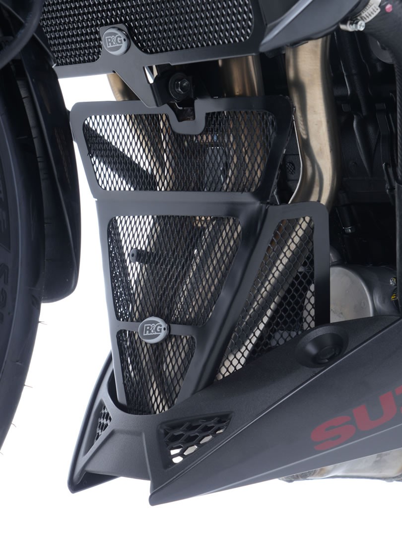 R&G Racing griglia protezione collettori in alluminio per SUZUKI GSX-S 750 2017-2021