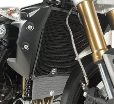 R&G Racing griglia protezione radiatore acqua in alluminio per TRIUMPH SPEED TRIPLE 1050 /R 2011-2015