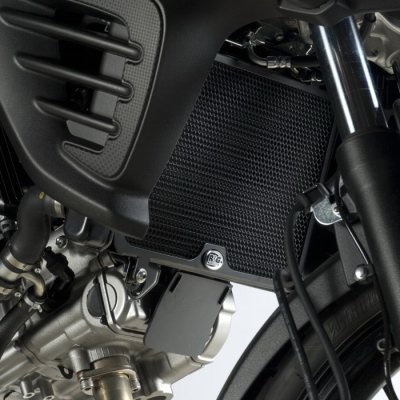 R&G Racing griglia protezione radiatore acqua in alluminio per SUZUKI V-STROM 650 2012-2014