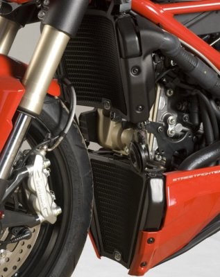 R&G Racing griglia protezione radiatore acqua in alluminio per DUCATI STREETFIGHTER 848 2011-2015