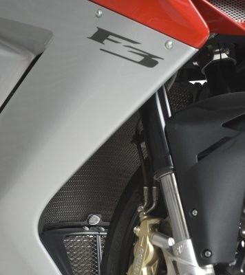 R&G Racing griglia protezione radiatore acqua in alluminio per MV AGUSTA F3 675 2011-2018