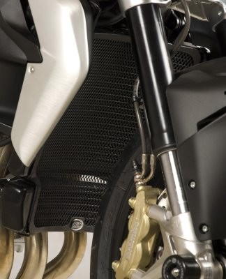 R&G Racing griglia protezione radiatore acqua in alluminio per MV AGUSTA BRUTALE 675 2012-2016