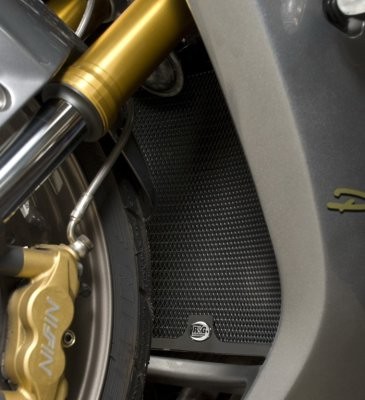 R&G Racing griglia protezione radiatore acqua in alluminio per TRIUMPH DAYTONA 675 /R 2006-2012