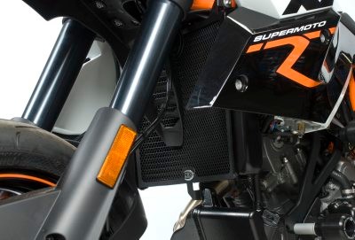R&G Racing griglia protezione radiatore acqua in alluminio per KTM 990SUPERMOTO /R/T 2008-2013