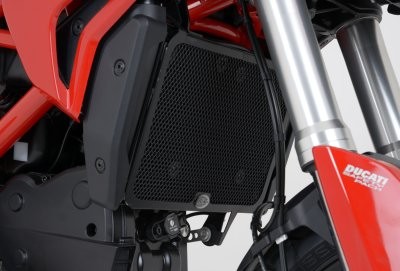 R&G Racing griglia protezione radiatore acqua in alluminio per DUCATI HYPERMOTARD 821 2013-2015