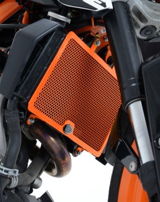 R&G Racing griglia protezione radiatore acqua in alluminio per KTM 390 DUKE 2013-2016