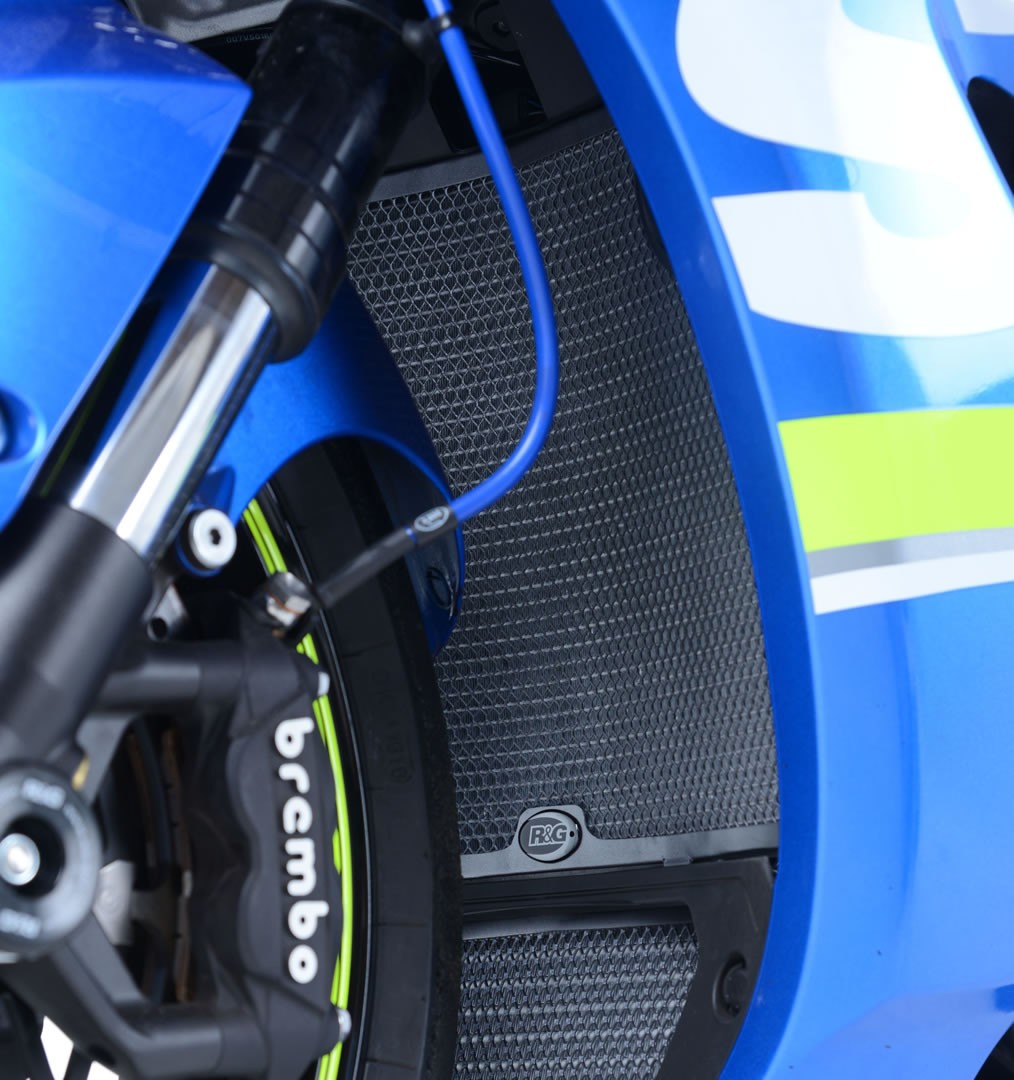 R&G Racing griglia protezione radiatore acqua in alluminio per SUZUKI GSX-R 1000 2017-2021