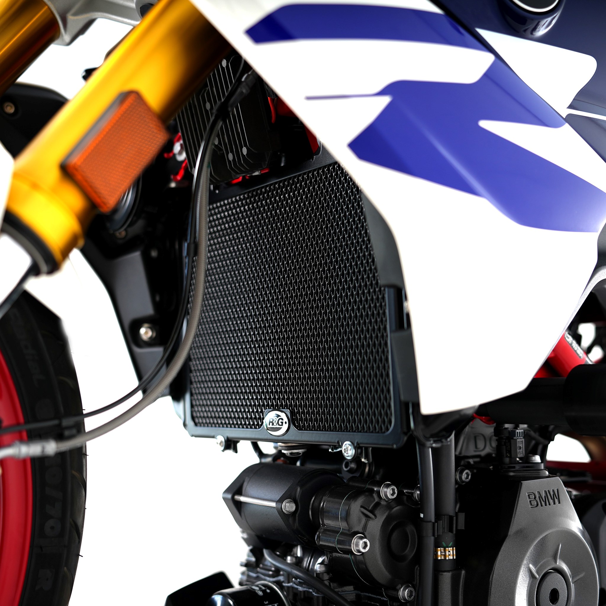 R&G Racing griglia protezione radiatore acqua in alluminio per BMW G 310 GS 2017-2023