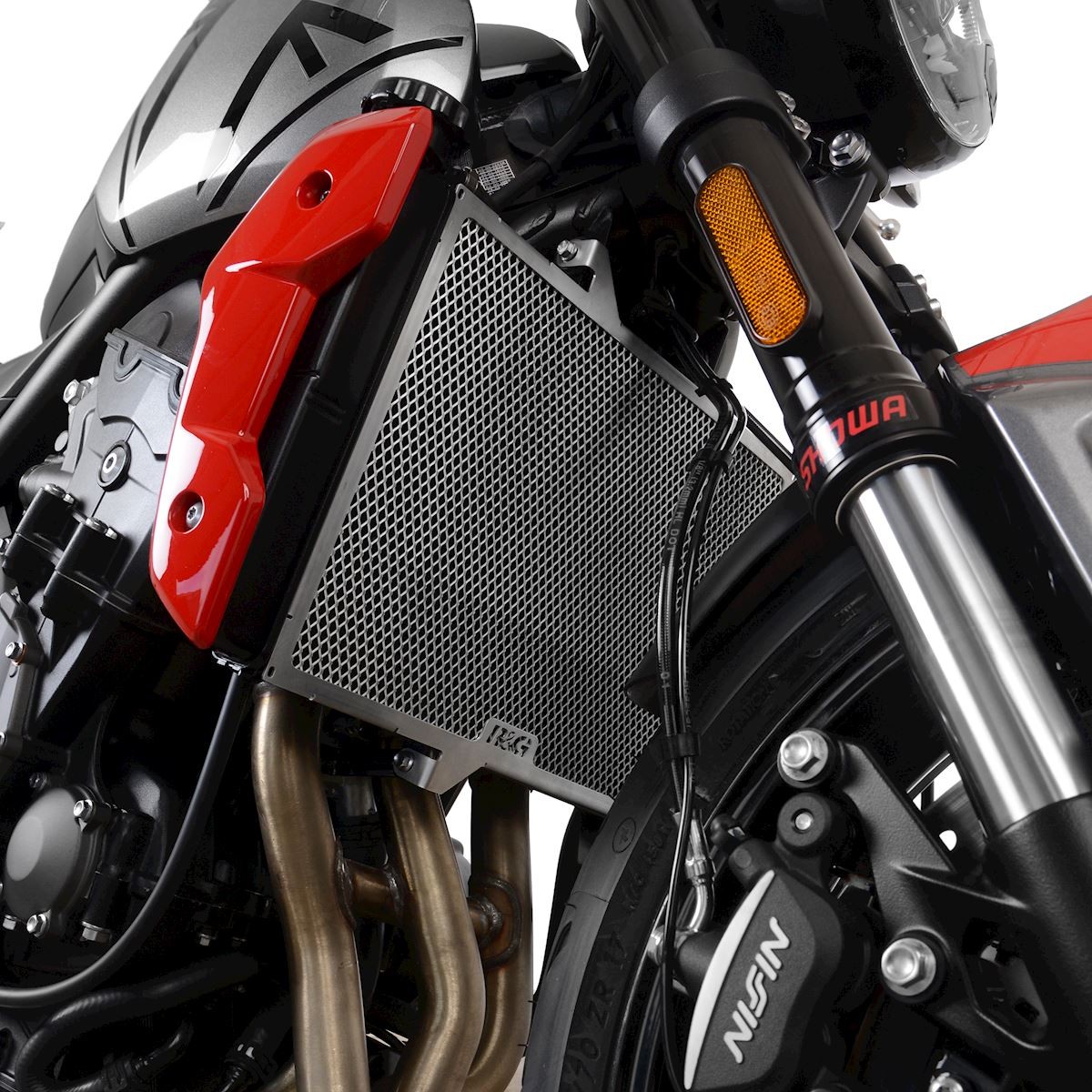 R&G Racing griglia protezione radiatore acqua in alluminio per TRIUMPH TIGER 660 SPORT 2022-2024