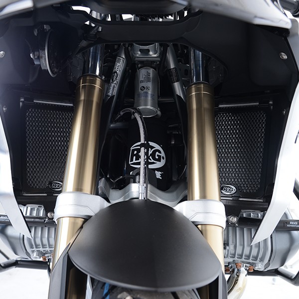 R&G Racing griglia protezione radiatore acqua in alluminio per BMW R 1250 GS 2019-2023
