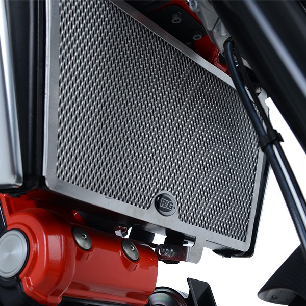 R&G Racing griglia protezione radiatore acqua in alluminio per APRILIA SHIVER 900 2017-2020