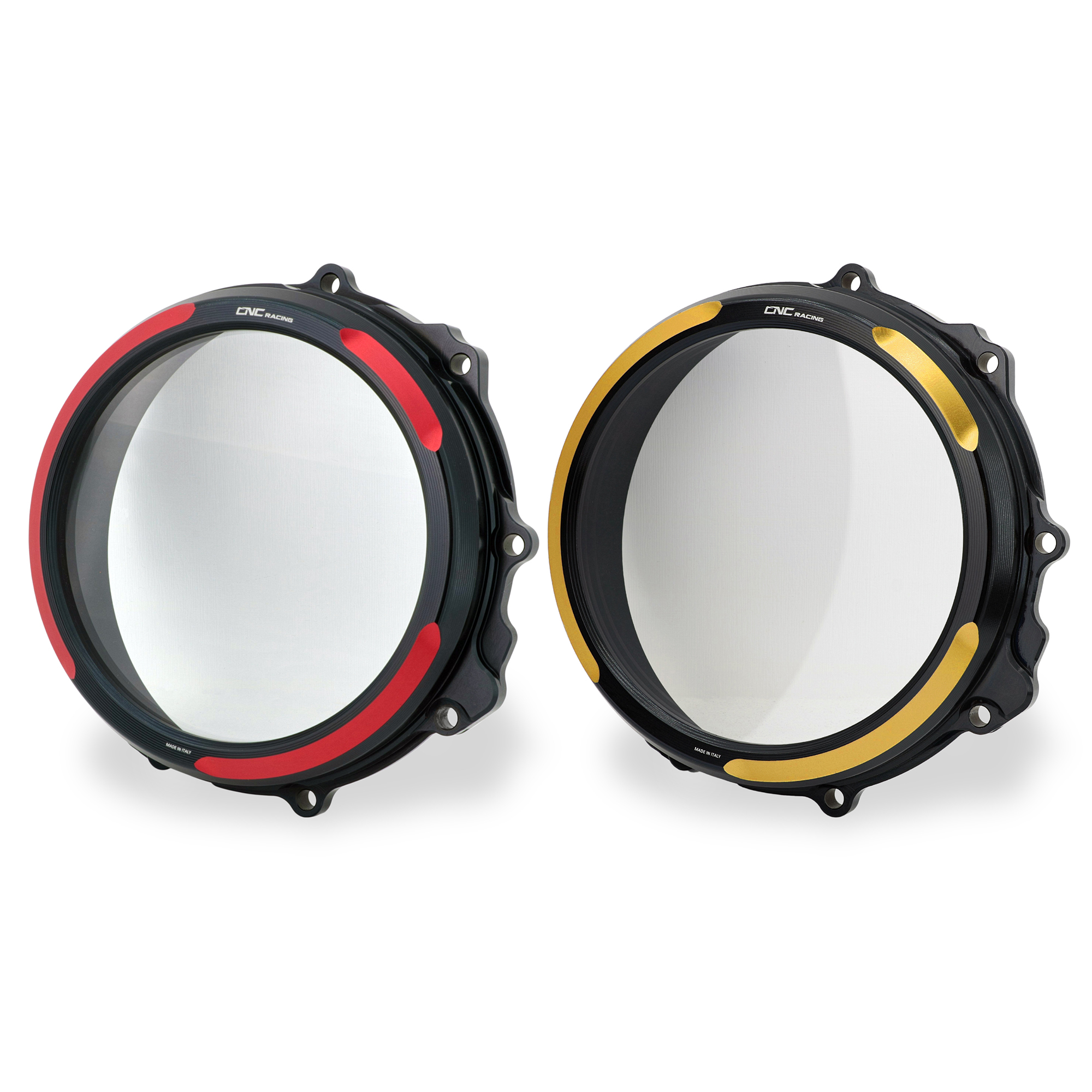 Carter frizione trasparente Bicolor CNC Racing per comando idraulico per MV AGUSTA F3 800 2016-2020
