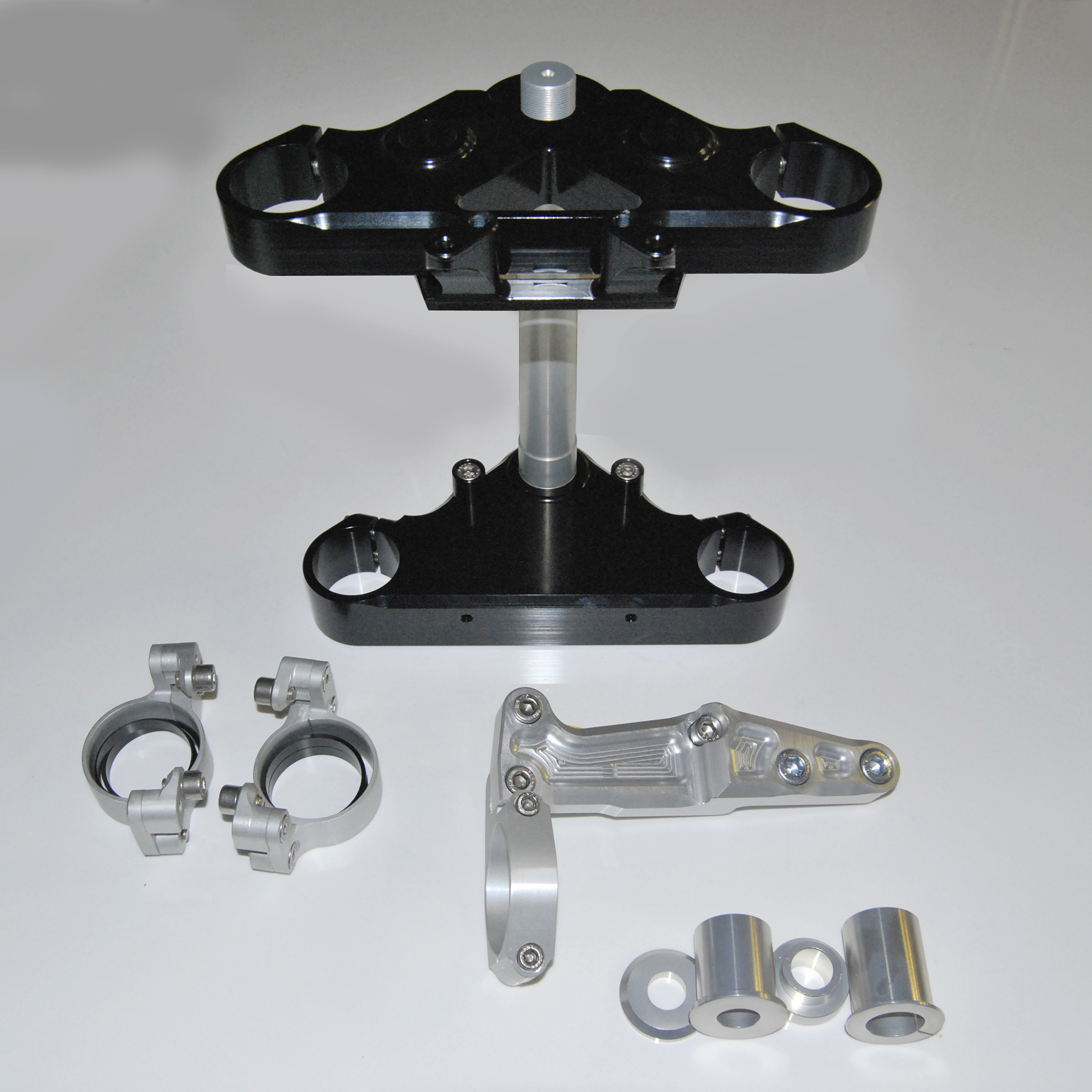 Kit piastra forcella per montaggio forcella Ohlins FG 620/FG 621 per TRIUMPH BONNEVILLE 800 2001-2008