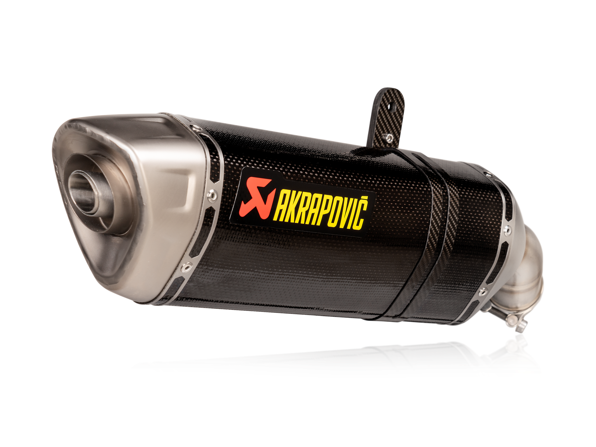 Silenziatore omologato Carbonio con fondello in titanio Akrapovic per KAWASAKI ZX 4 R 2024-2025
