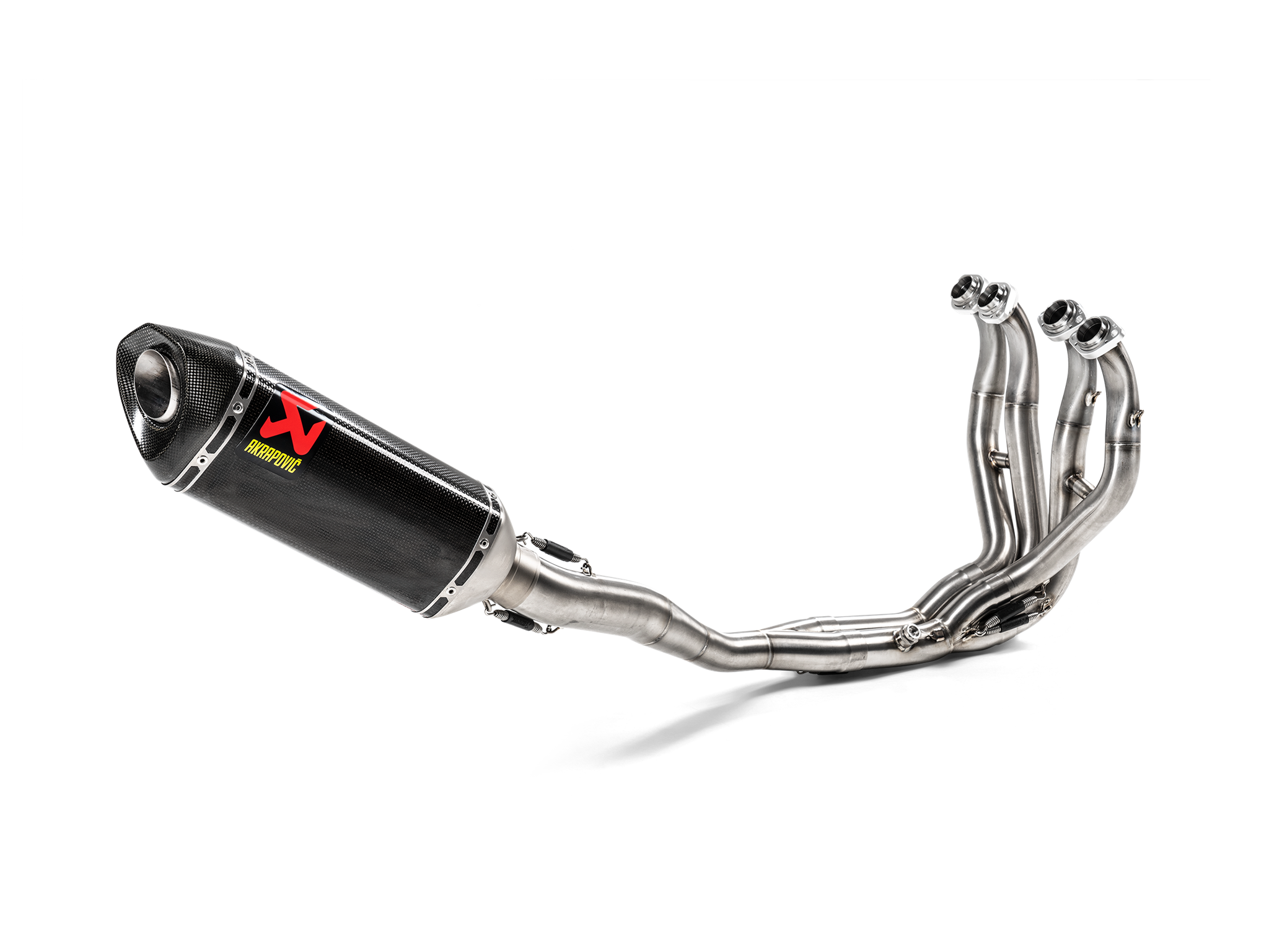 Scarico completo Akrapovic racing con silenziatore Carbonio con fondello in carbonio per KAWASAKI ZX 6 R 2009-2012