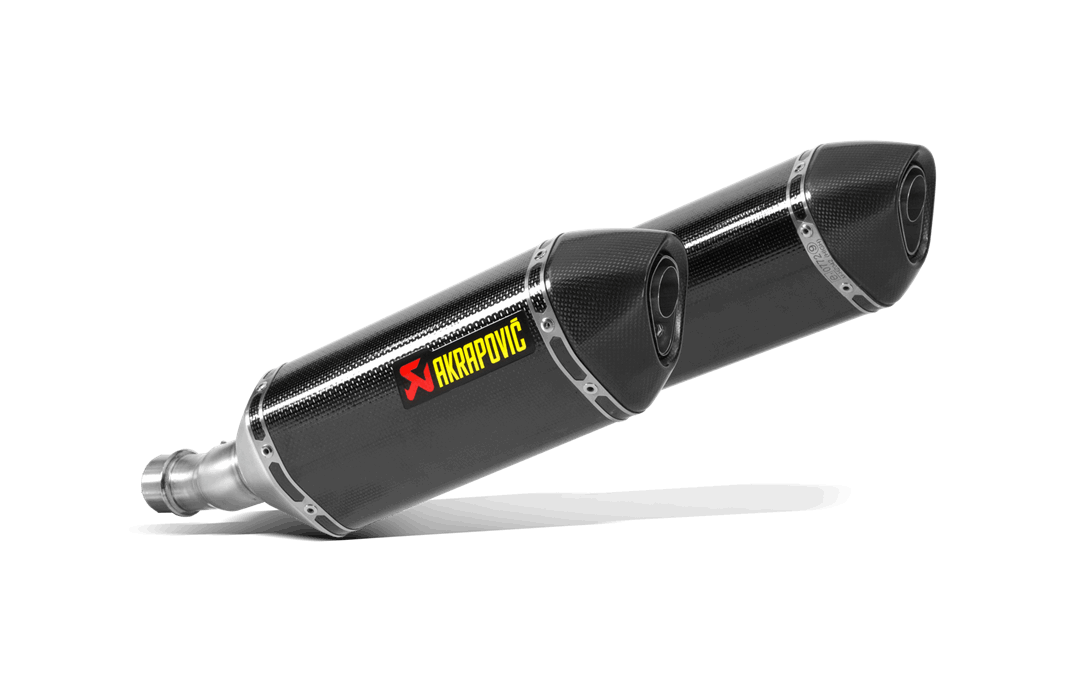 Coppia silenziatori omologati Akrapovic Carbonio per KAWASAKI Z 1000 2014-2018