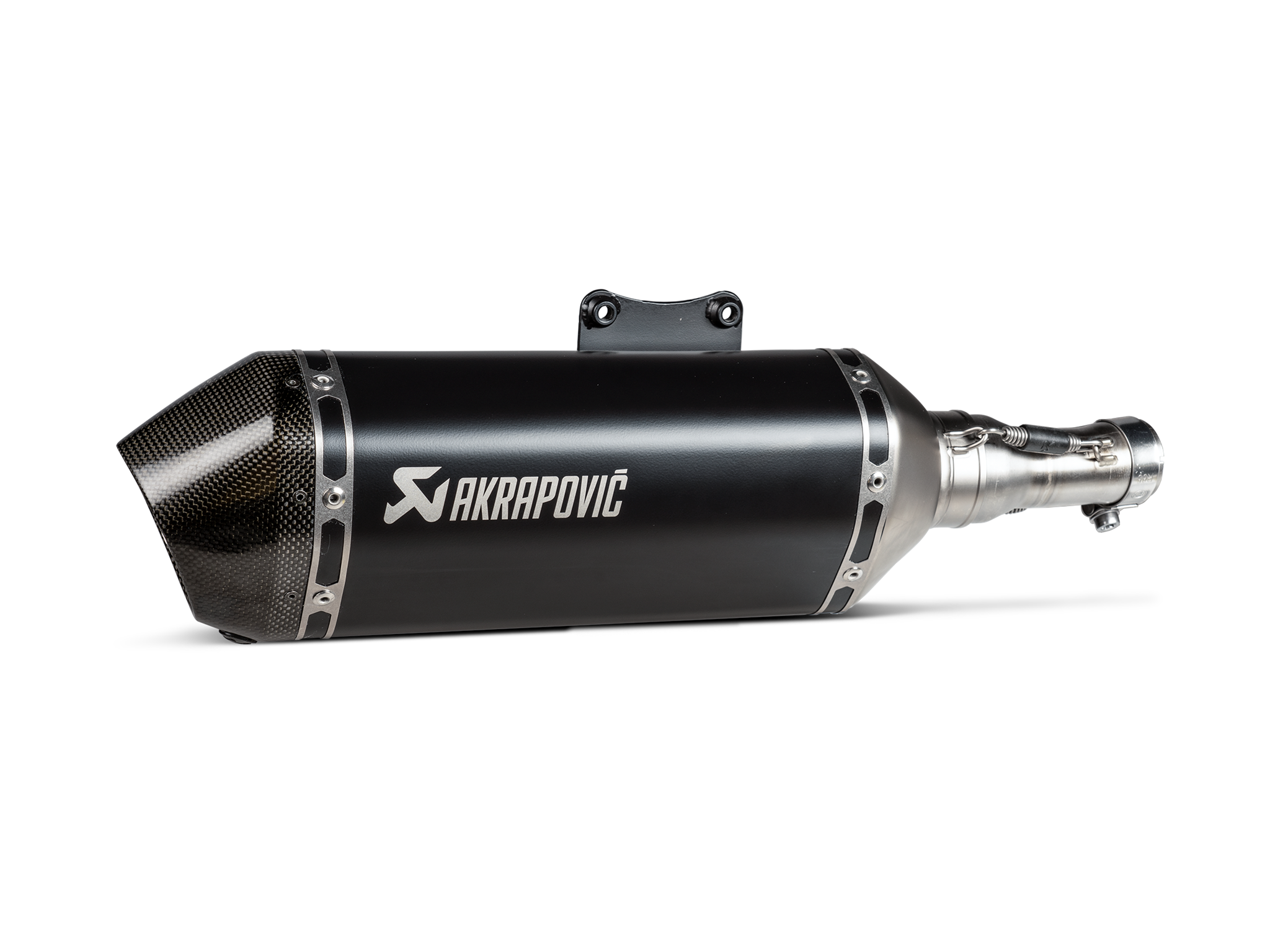 Scarico completo omologato Acciaio nero linea scooter Akrapovic per VESPA PRIMAVERA 125/150 2021-2022