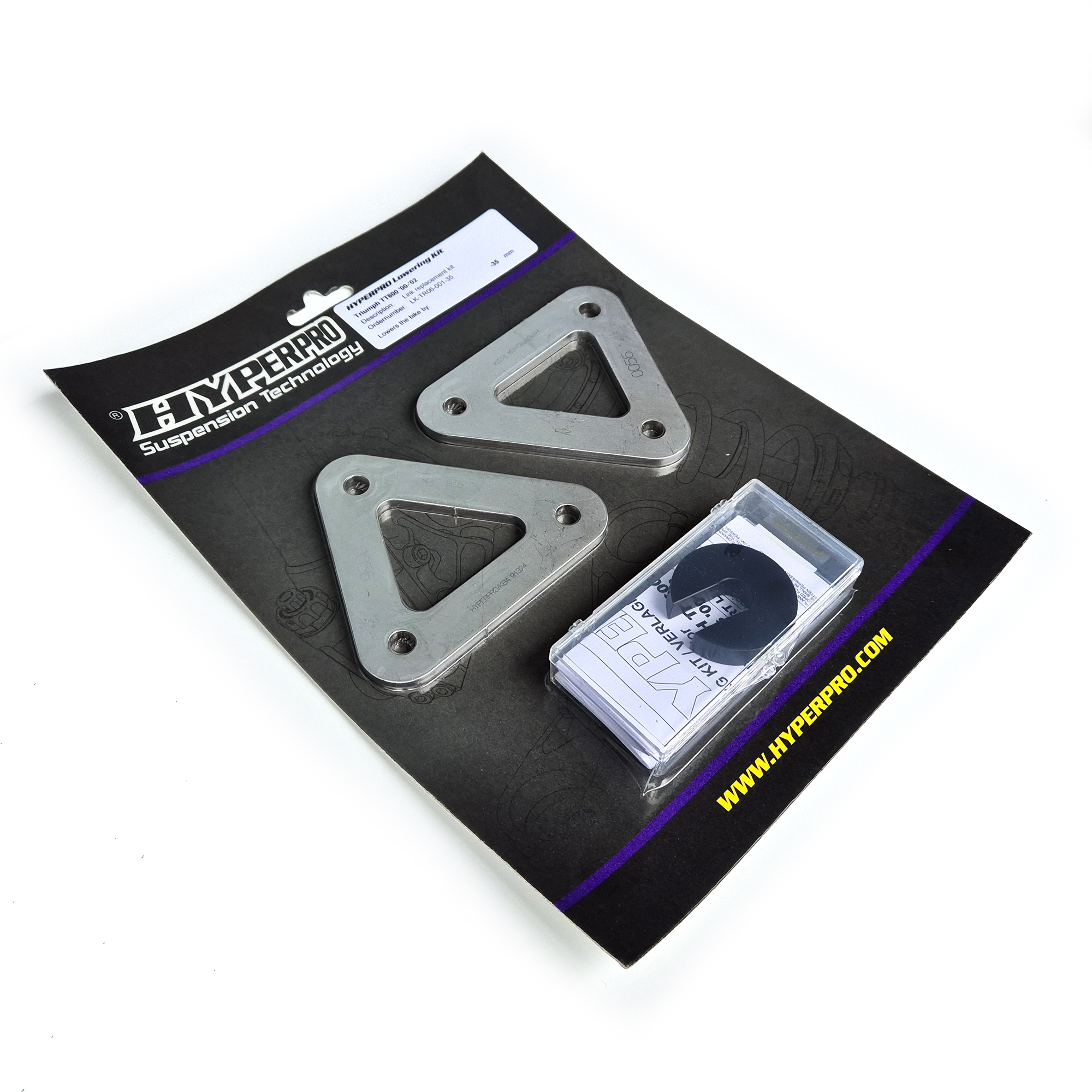 Kit abbassamento posteriore 35mm Hyperpro per Triumph TT600 2000-2003