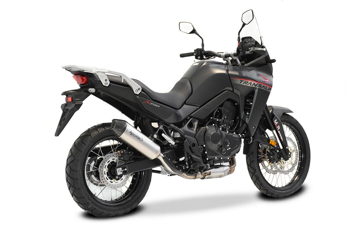 Silenziatore omologato HP Corse SP-1 Carbon Short Titanium per HONDA XL 750 TRANSALP 2023-2024