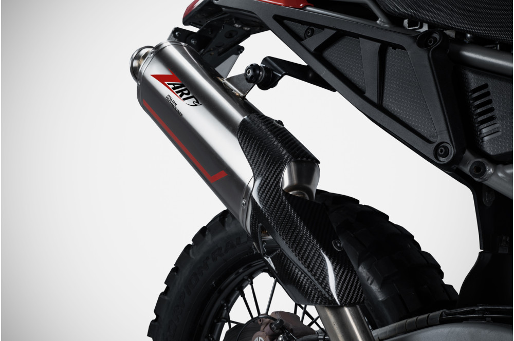 Slip-on Zard "Sabbia" Euro5 omologato per APRILIA TUAREG 660 2022-2023