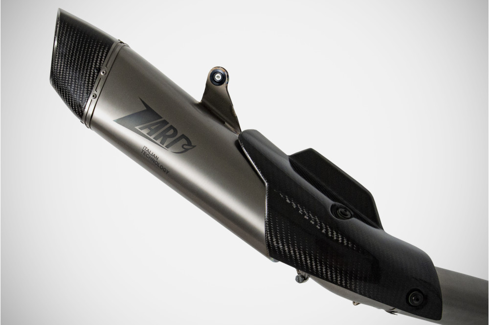 Paracalore in carbonio Zard per APRILIA TUONO 660 2021-2023