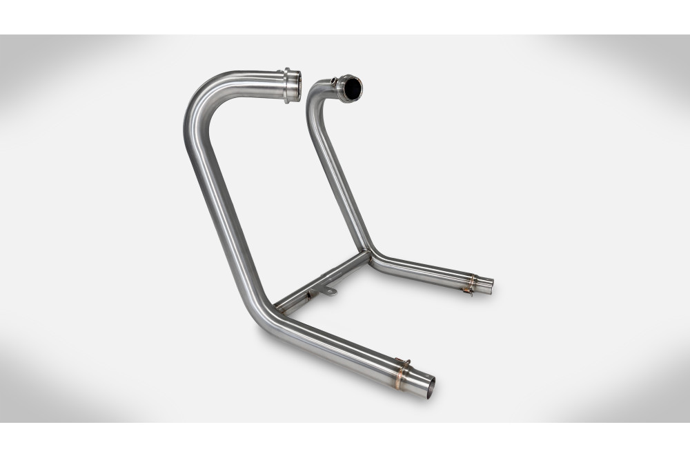 Collettori Zard in Acciaio Inox Satinato Racing per TRIUMPH BOBBER 1200 2017-2023