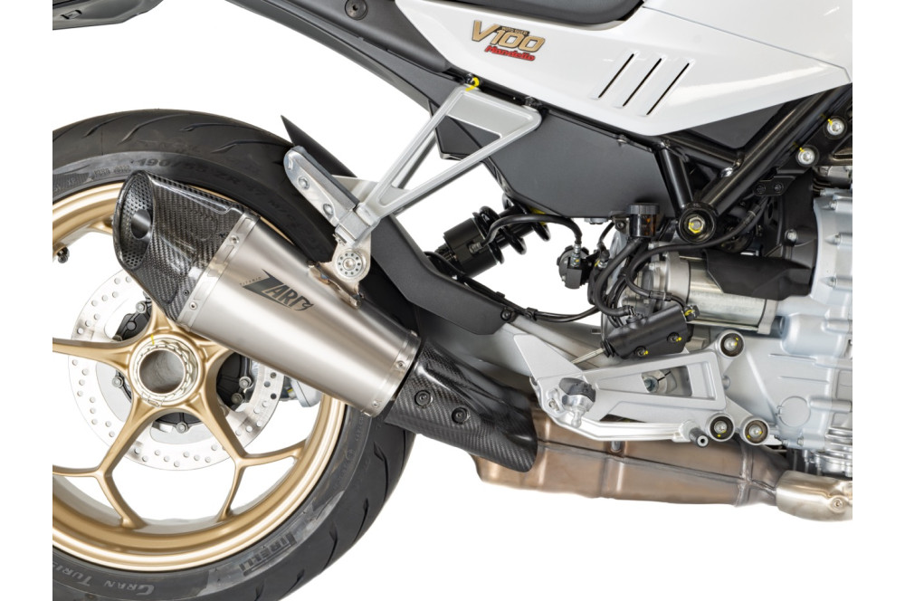 Slip-on Zard Titanio Racing per MOTO GUZZI V100 MANDELLO 2023