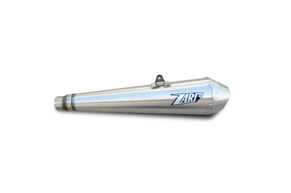 Slip-on Conico Zard Racing Satinato Acciaio Inox per MOTO GUZZI GRISO 2005-2016