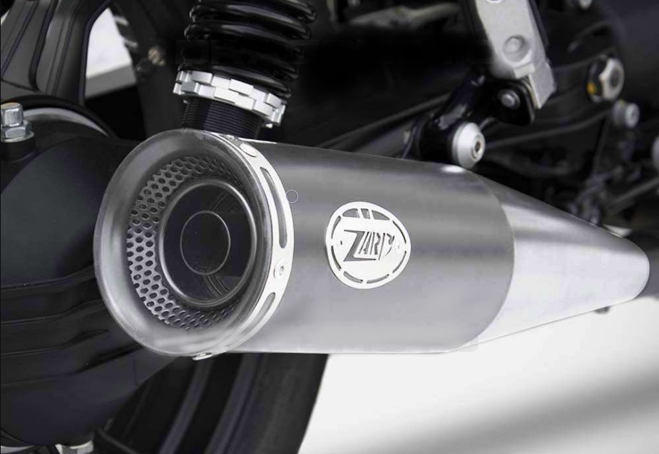 Slip-On Zard "ZUMA" Acciaio Inox Racing Lucidato per MOTO GUZZI V7III 2017-2019