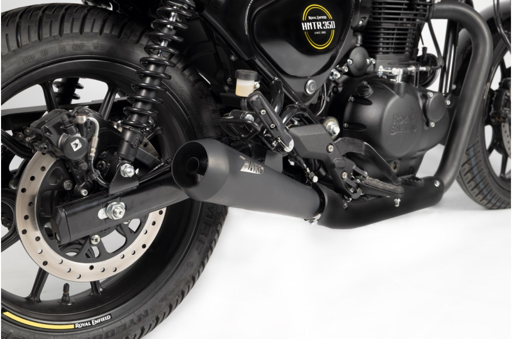 Slip-on Zard Acciaio Inox Nero Racing per ROYAL ENFIELD HUNTER 350 2023