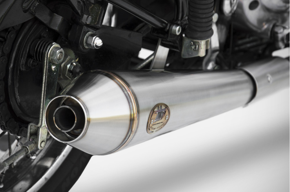 Slip-on Zard Conico Racing Satinato per ROYAL ENFIELD BULLET 350 2006-2009