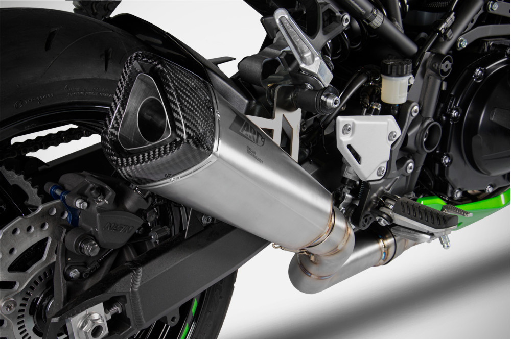 Kit Completo Zard 4>2>1 Acciaio Inox Euro5 Omologato per KAWASAKI Z900 2020-2024