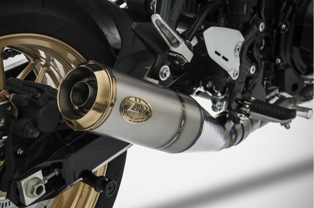 Kit Completo Zard 4>2>1 Titanio Omologato Euro4 Saldature SNAKE per KAWASAKI Z900 RS 2018-2020