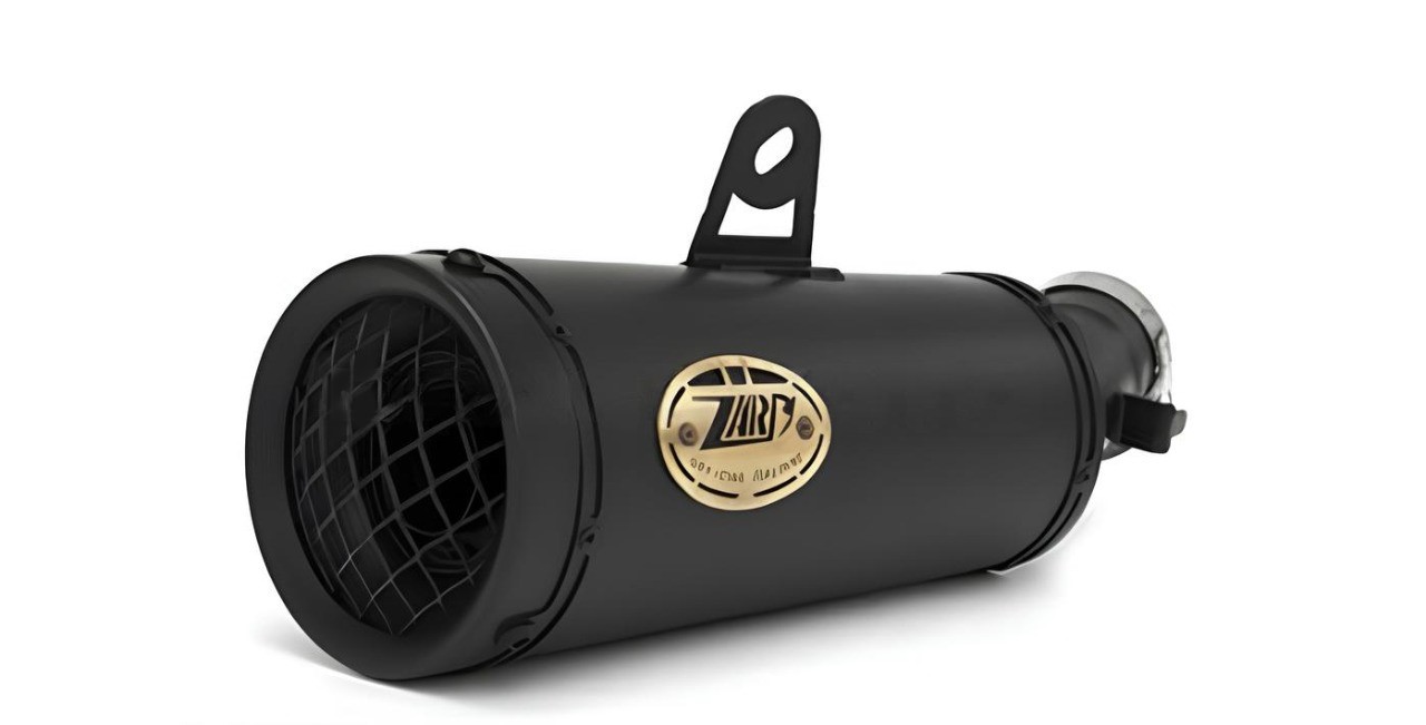 Slip-On Zard Acciaio Inox Nero Racing per KAWASAKI Z900 RS 2018-2020