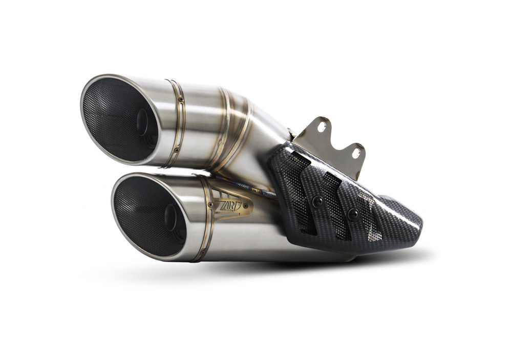 Slip-On Kit Zard 2>1>2 Acciaio Inox Satinato Racing per DUCATI XDIAVEL 2016-2020