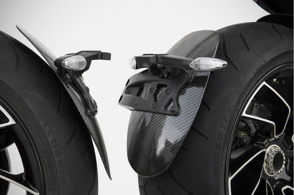 Porta Targa Zard in Carbonio per DUCATI XDIAVEL 2016-2020