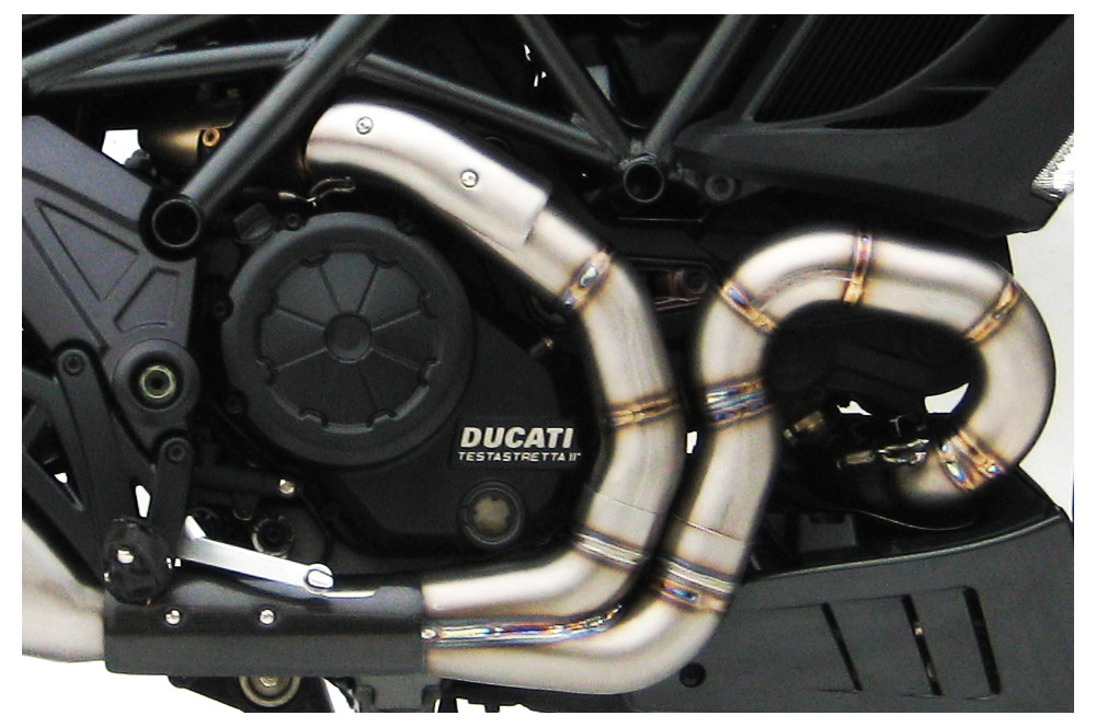Collettori Zard Acciaio Inox per DUCATI DIAVEL 2011-2018