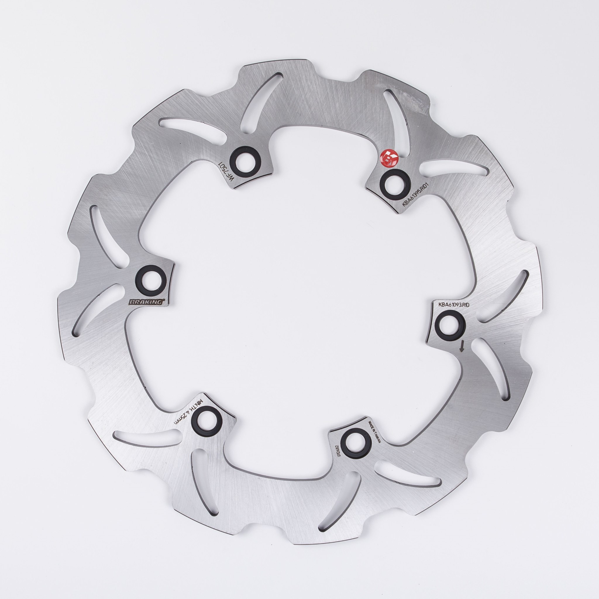 Disco freno posteriore Braking W-FIX per SUZUKI B-KING 1300 2008-2013