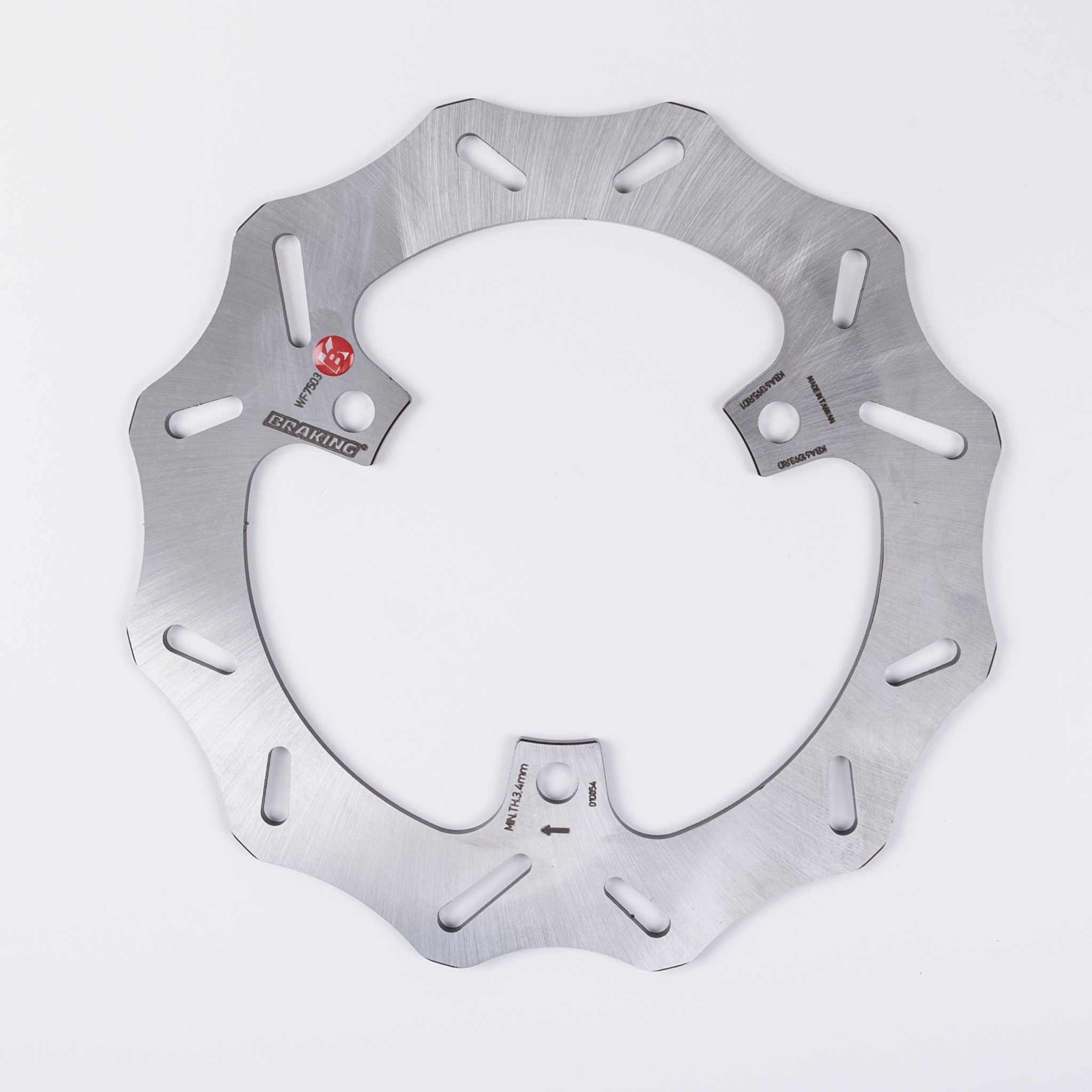 Disco freno posteriore Braking W-FIX per KAWASAKI NINJA 250 R 2008-2012