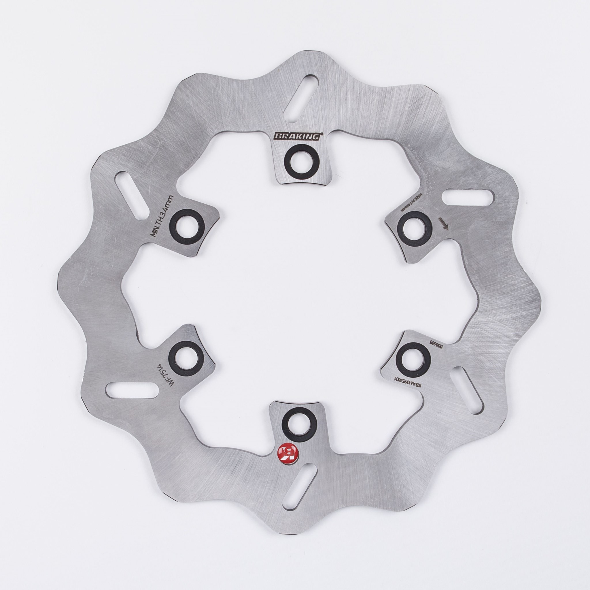 Disco freno posteriore Braking W-FIX per  HUSQVARNA SVARTPILEN 125 2021-2023