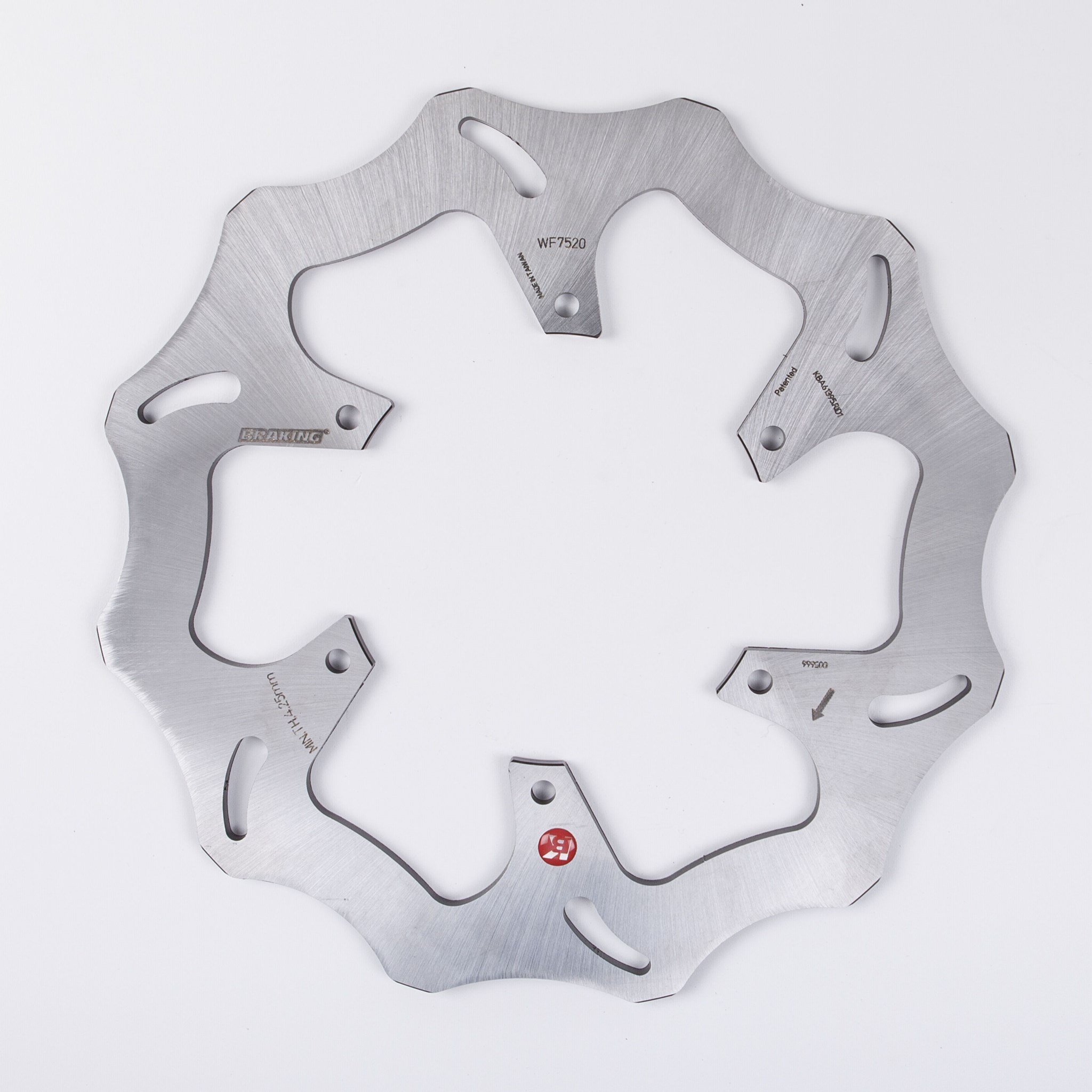 Disco freno posteriore Braking W-FIX per KTM 990 ADVENTURE 2009-2012