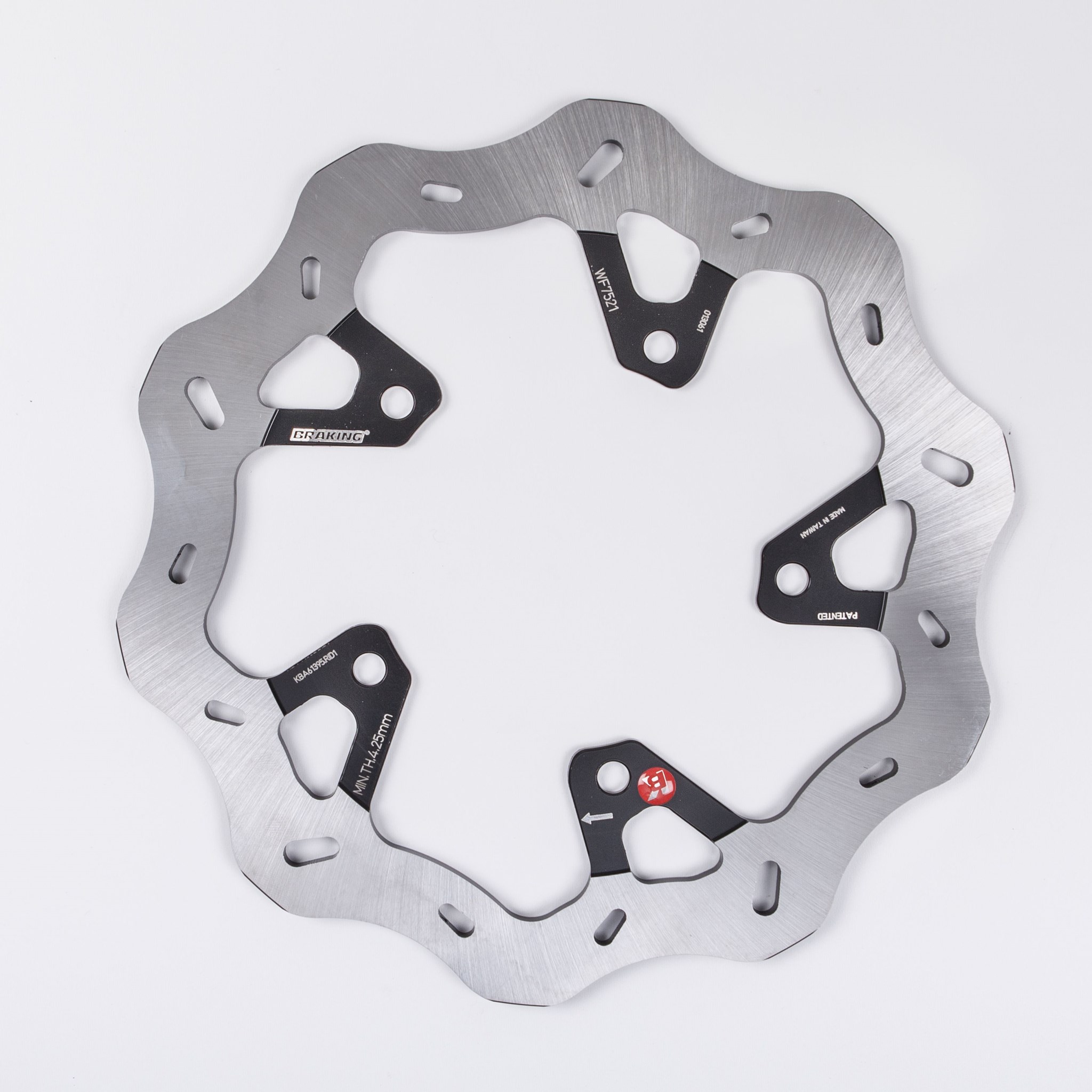 Disco freno posteriore Braking W-FIX per APRILIA CAPONORD 1200 2013-2016