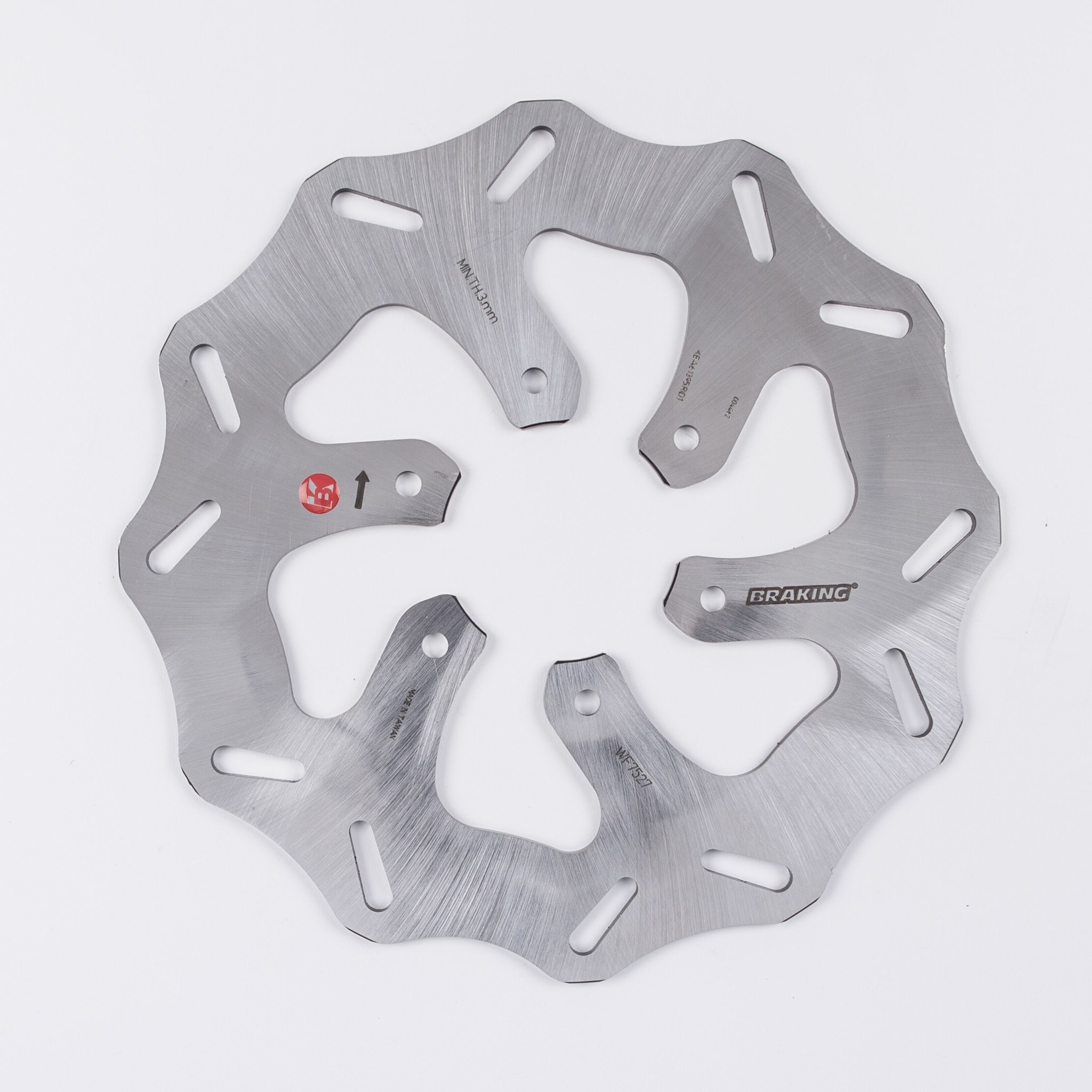 Disco freno posteriore Braking W-FIX per APRILIA RS4 125 2011-2013