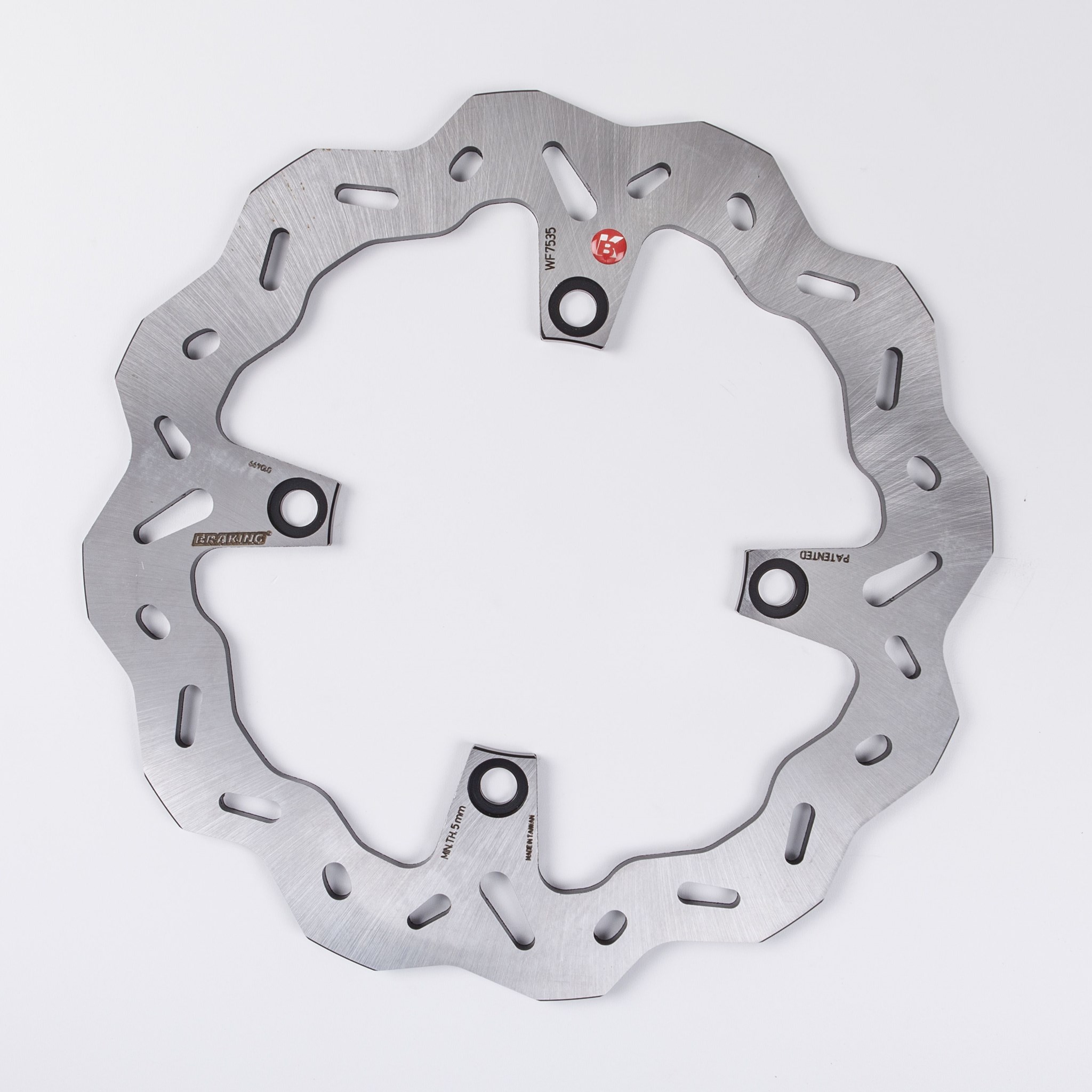 Disco freno posteriore Braking W-FIX per HONDA CRF 1000 L AFRICA TWIN 2015-2019