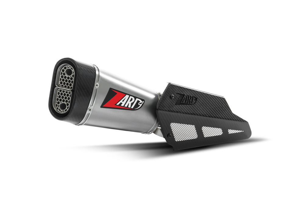 Slip-On Zard Titanio Racing con Fondello in Carbonio per DUCATI MULTISTRADA 1260 2018-2019