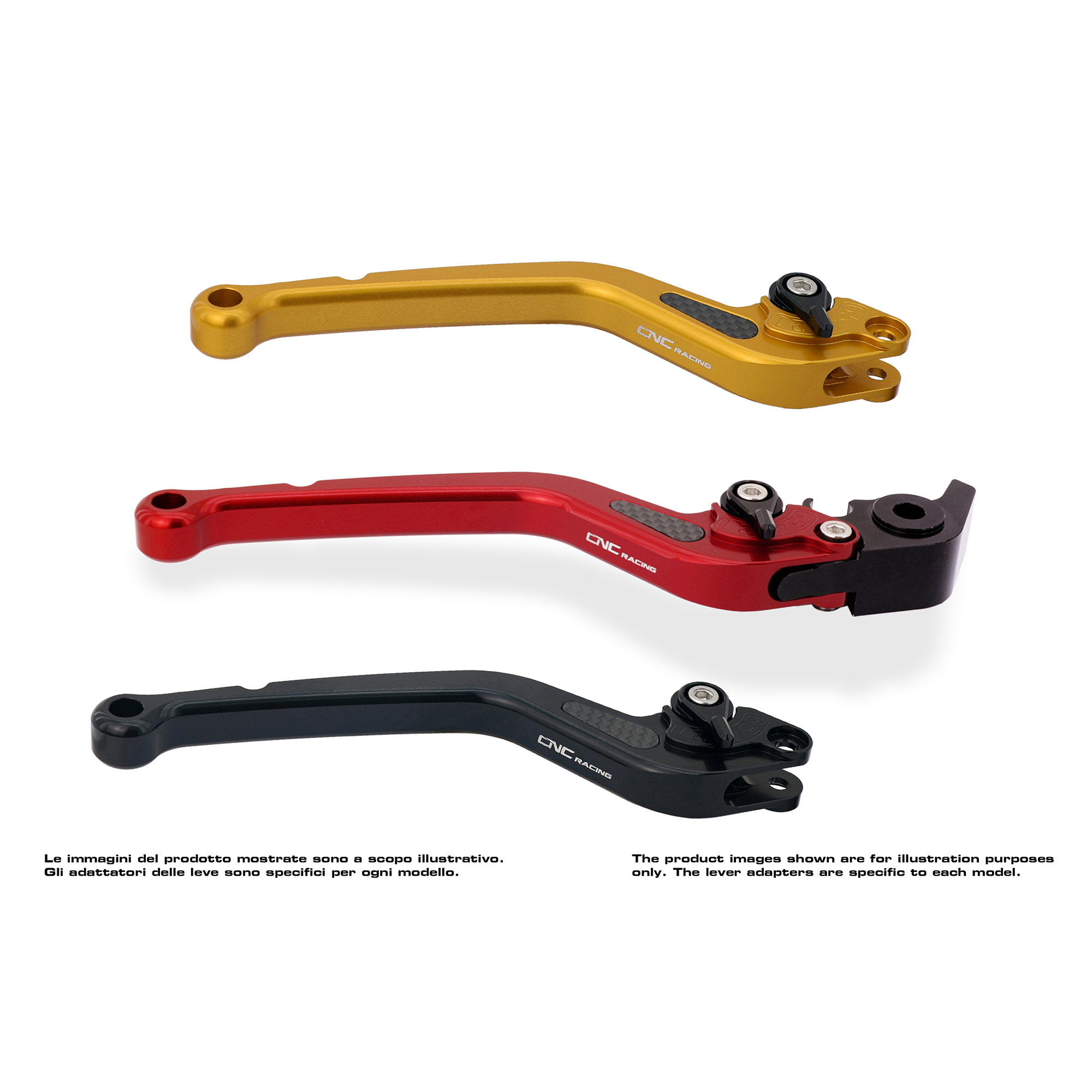 Leva freno CNC Racing modello lungo per DUCATI PANIGALE V4 /S 2025