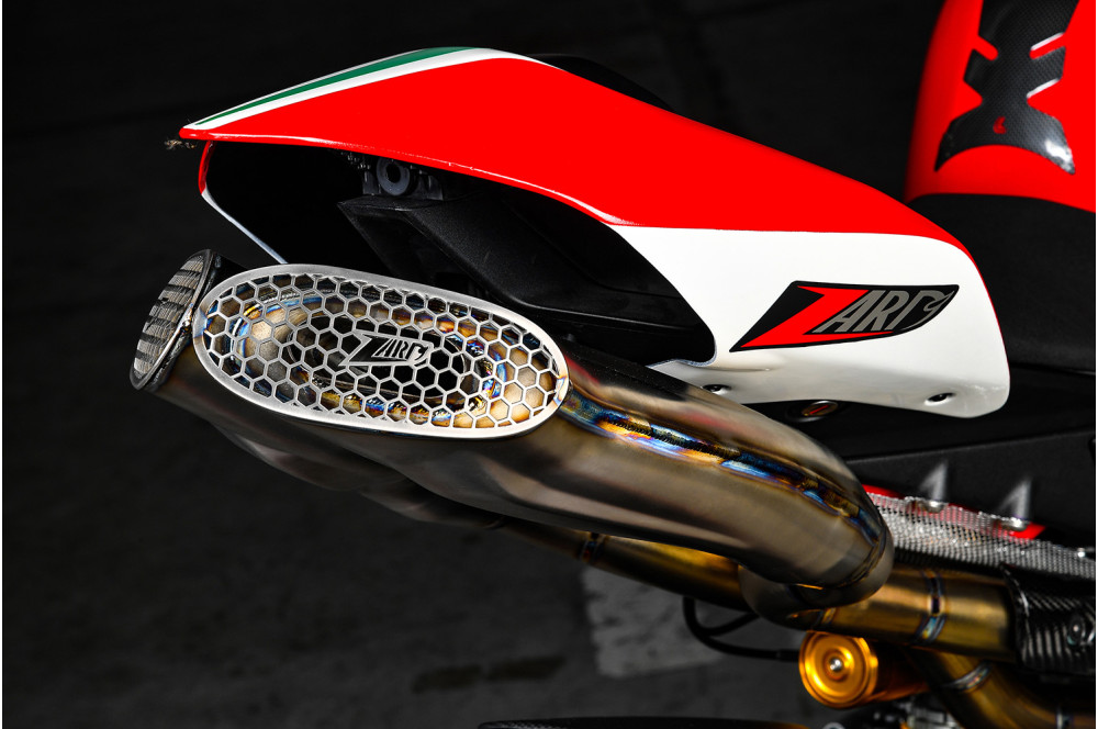 Kit Completo Zard "DM5" Collettori Inox Silenziatori in Titanio Racing per DUCATI PANIGALE V4 2018-2019