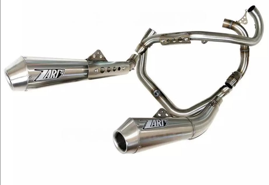 Kit Completo Zard 2>2 Titanio Omologato Satinato per DUCATI SPORT CLASSIC PAUL SMART 2006