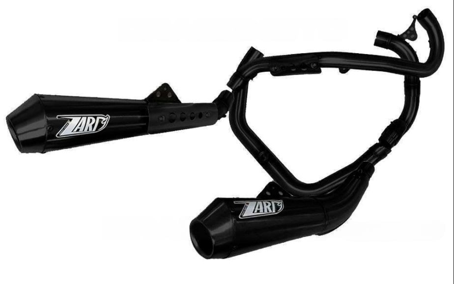 Kit Completo Zard 2>2 Titanio Omologato Nero per DUCATI SPORT CLASSIC PAUL SMART 2006